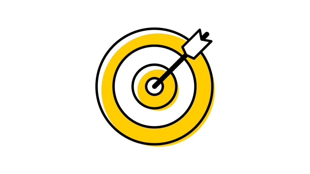 archery bullseye icon